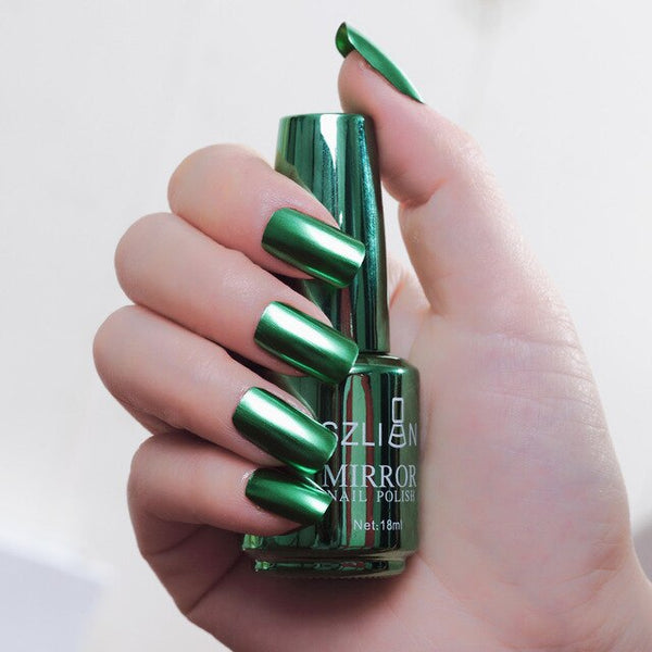100% nouveau vernis à ongles métallique effet miroir magique Chrome inoffensif vernis à ongles longue durée livraison directe