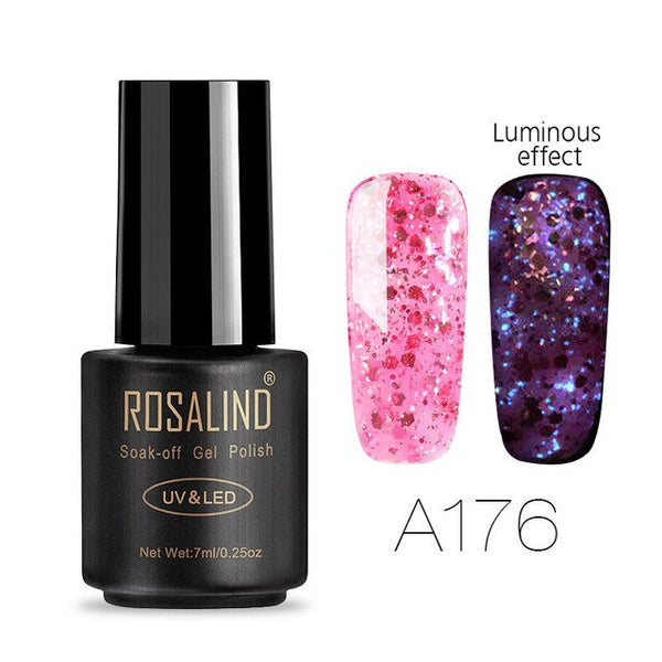 100% vernis à ongles de mode pour femmes nouveau vernis à ongles lumineux Gel or Rose vernis à ongles UV Gel imbiber Art des ongles couche de Base Gel Var
