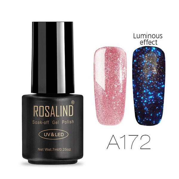 100% vernis à ongles de mode pour femmes nouveau vernis à ongles lumineux Gel or Rose vernis à ongles UV Gel imbiber Art des ongles couche de Base Gel Var