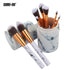10Pcs/Set Pro Marbling Makeup Brushes Kit