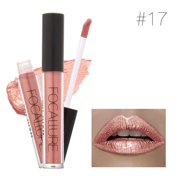 12 Colors Lick-stick Hot Waterproof smooth matte Elegant Lip Gloss Rouge Liquid Lipstick Long Lasting