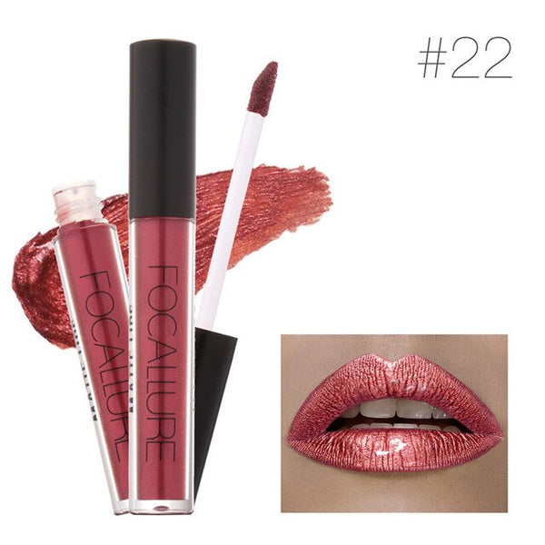 12 Colors Lick-stick Hot Waterproof smooth matte Elegant Lip Gloss Rouge Liquid Lipstick Long Lasting