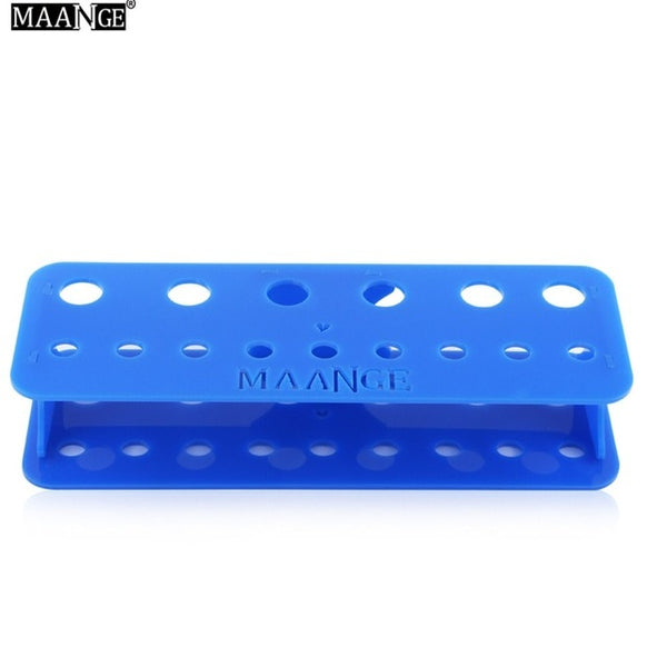 15 Holes Acrylic Makeup Brush Holder Organizer Drying Rack Shelf Display Dryer Stand Storag Case Cosmetic Tool