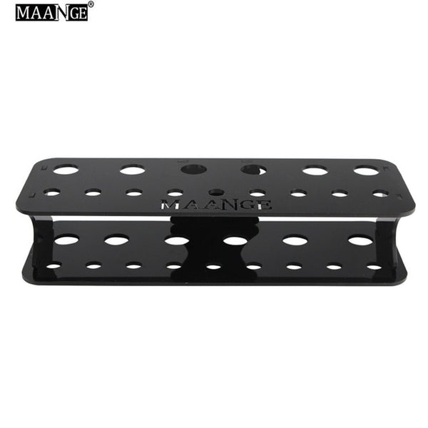 15 Holes Acrylic Makeup Brush Holder Organizer Drying Rack Shelf Display Dryer Stand Storag Case Cosmetic Tool