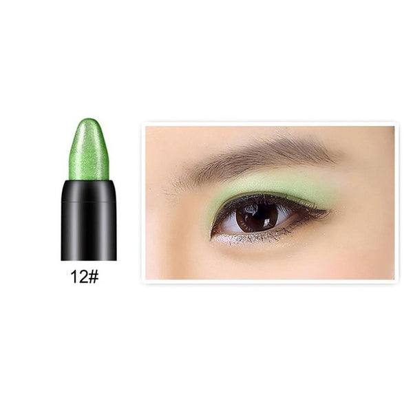 15 couleurs surligneur fard à paupières crayon cosmétique paillettes ombre à paupières Eyeliner stylo beauté yeux maquillage #278651
