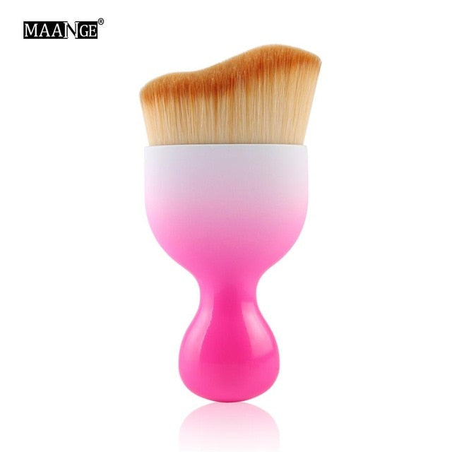 1PCS Contour Foundation Brush S Shape Cream Blush Loose Powder Makeup Brushes