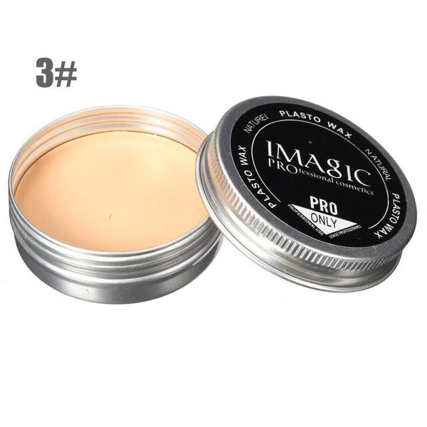 1x Halloween Modeling Fake Wound Scar Eyebrow Blocker Wax Special Effect Makeup + 1 x palette