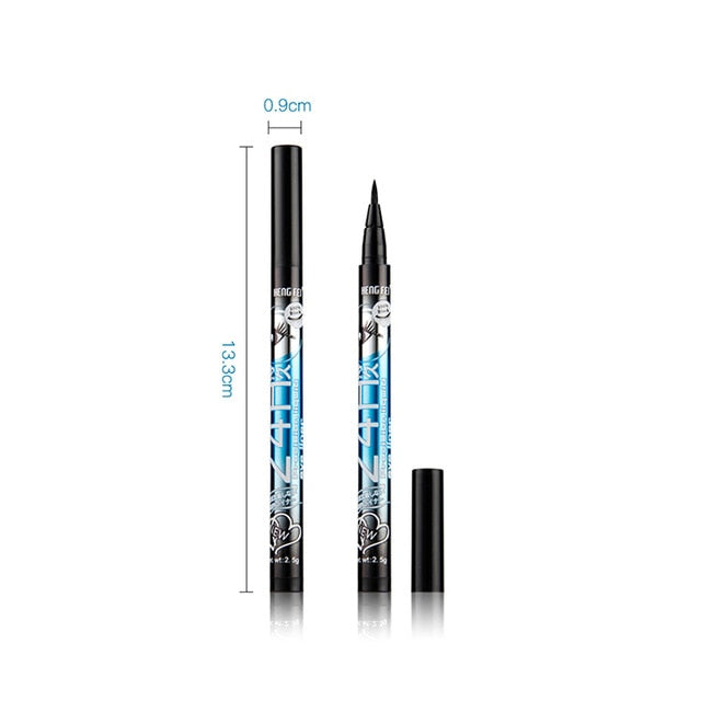 2 PCS Liquid Eyeliner Pencil Waterproof Crayon Yeux Black lapiz de ojos Long-lasting Eye Liner Pen Nice Makeup Beauty Cosmetic