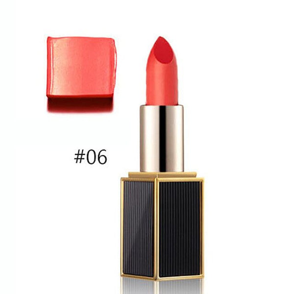 New Cosmetics Lipstick Waterproof Women's Fashion Velvet Matte Lipstick Lip Gloss Makeup Beauty