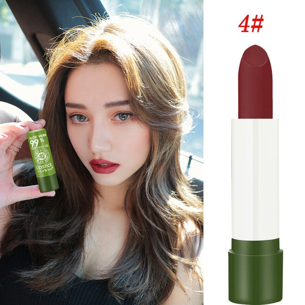 New Fashion Aloe vera Lip Gloss Moisturizing And Moisturizing Lipstick Lip Gloss Makeup Beauty