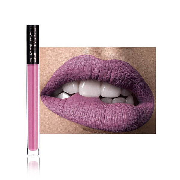 Women's Fashion New Fashion Lipstick Cosmetics Women Sexy Lips Matte Lip Gloss Party Lip Gloss