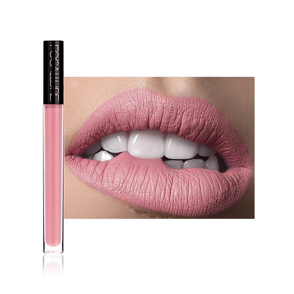 Women's Fashion New Fashion Lipstick Cosmetics Women Sexy Lips Matte Lip Gloss Party Lip Gloss
