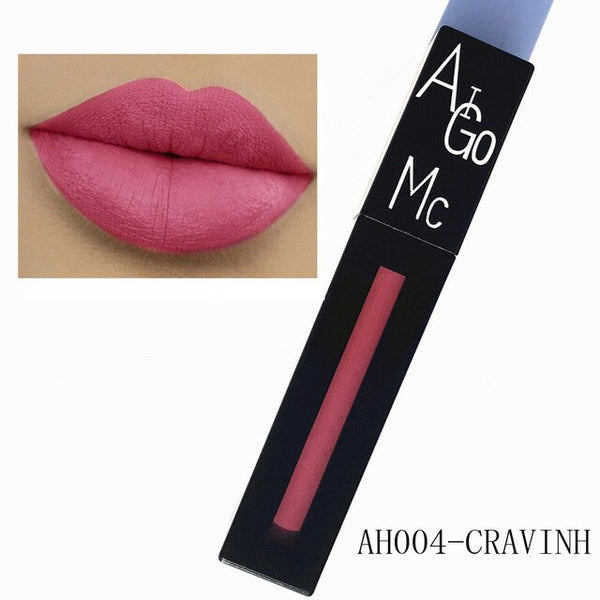 2019 Women's Fashion New Lipstick Cosmetics Women Sexy Lips Matte Lasting Lip Gloss Party