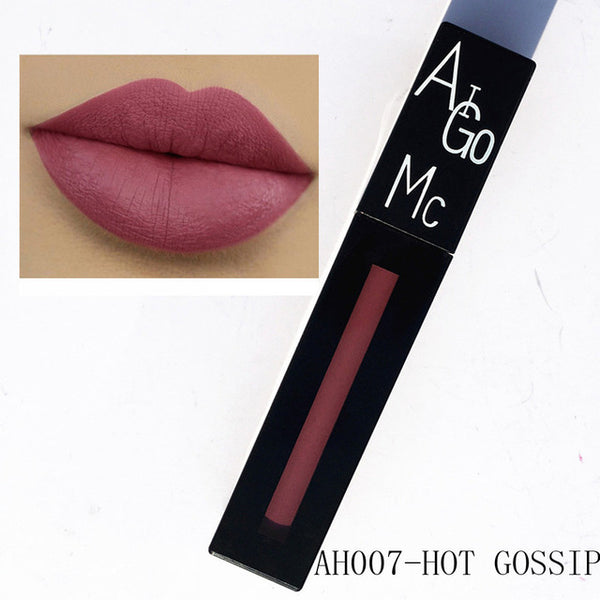 2019 Women's Fashion New Lipstick Cosmetics Women Sexy Lips Matte Lasting Lip Gloss Party