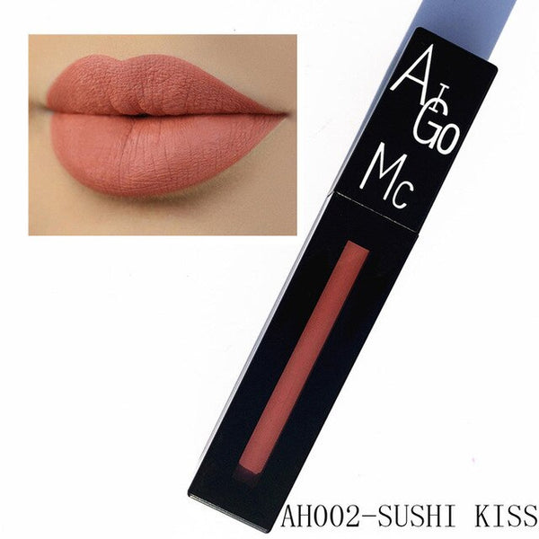 2019 Women's Fashion New Lipstick Cosmetics Women Sexy Lips Matte Lasting Lip Gloss Party