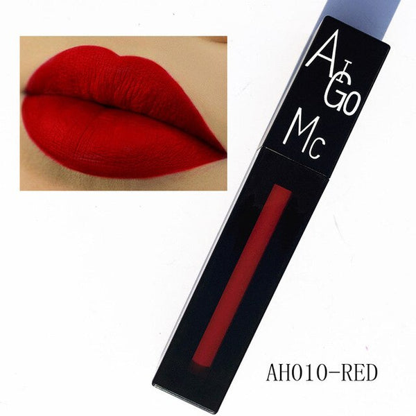 2019 Women's Fashion New Lipstick Cosmetics Women Sexy Lips Matte Lasting Lip Gloss Party