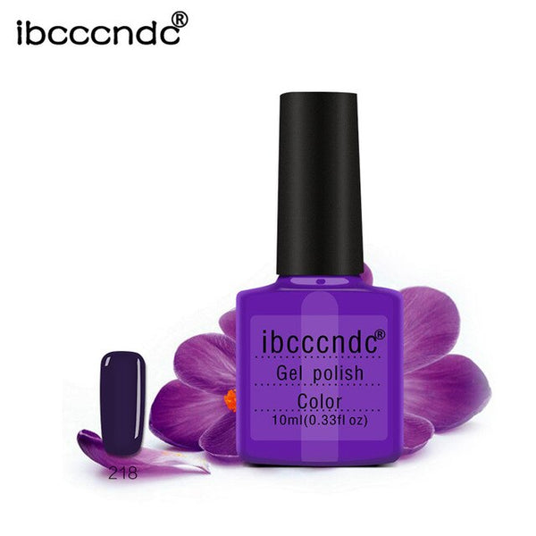 2018 nouveau Gel à ongles pour femmes 10 ML Gel violet longue durée vernis à ongles maquillage beauté outils à ongles livraison directe