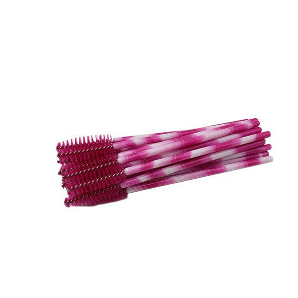 2018 offre spéciale jetable 50 pcs/paquet brosse de maquillage cils cils cils Mini baguettes de Mascara brosse outil d'extension de cils