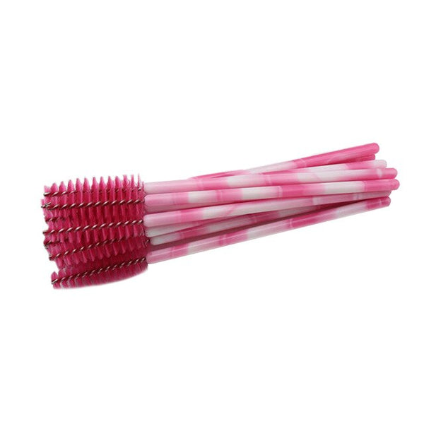 2018 offre spéciale jetable 50 pcs/paquet brosse de maquillage cils cils cils Mini baguettes de Mascara brosse outil d'extension de cils