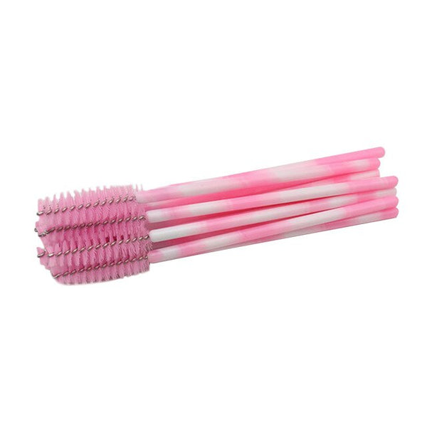2018 offre spéciale jetable 50 pcs/paquet brosse de maquillage cils cils cils Mini baguettes de Mascara brosse outil d'extension de cils