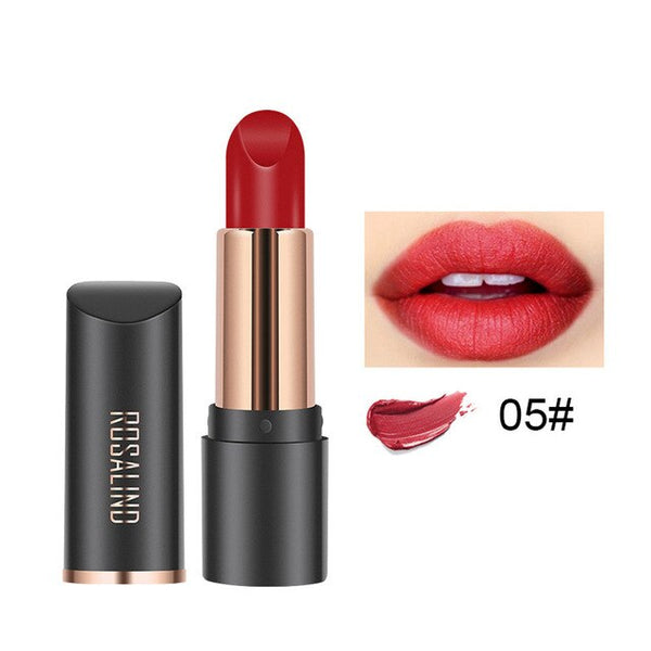 Bright Colors Matte Lipstick Elegant Velvet Matte Texture Fashion Waterproof Long Lasting Lipstick Cosmetic Sexy Lip Gloss