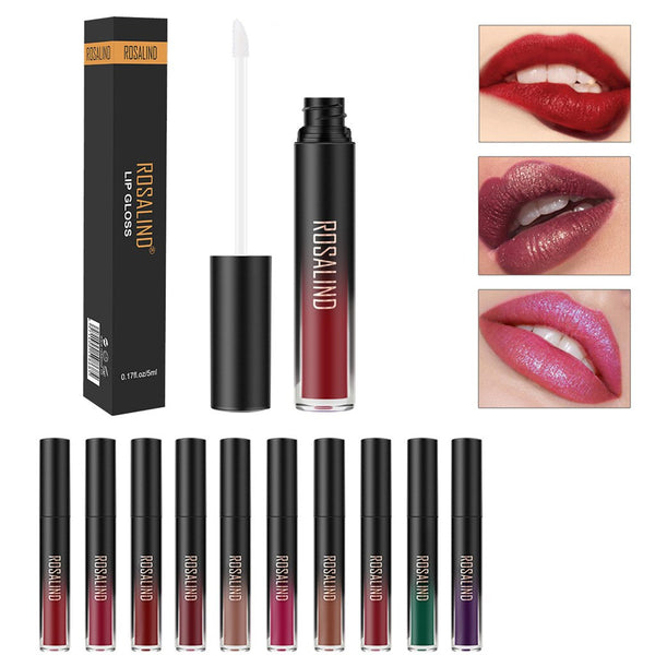 Irresistible Sexy Lip Gloss 1PC New Fashion Long Lasting Waterproof Matte Liquid Lipstick Cosmetic Shiny Lips Gloss Beauty