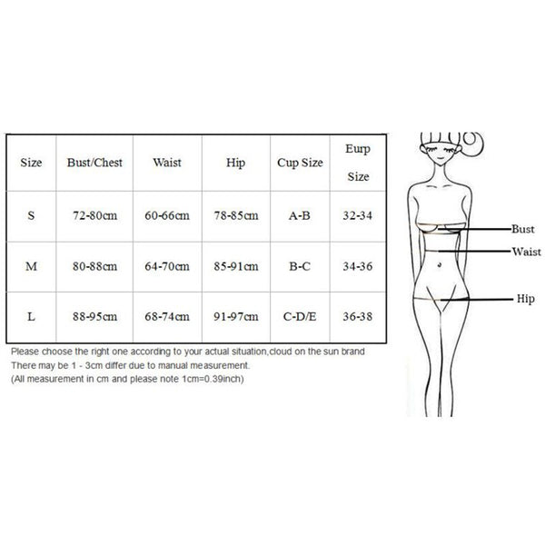 Sexy High Waist Swimsuit Women