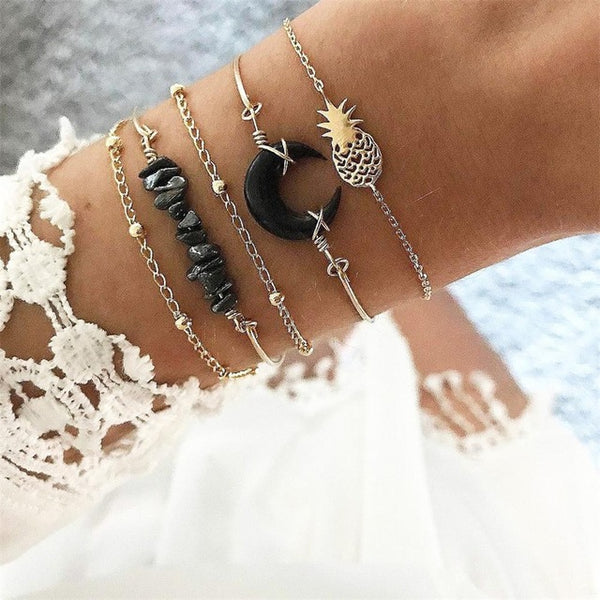 21 Style Women Fashion  Bracelet Set