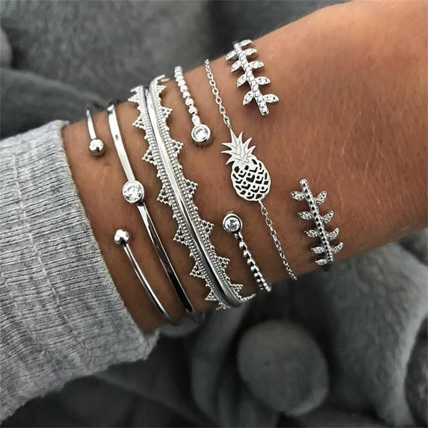 21 Style Women Fashion  Bracelet Set