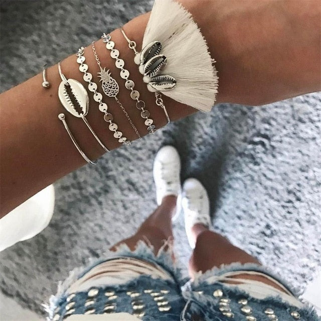 21 Style Women Fashion  Bracelet Set