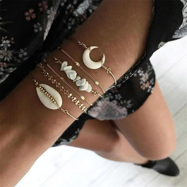 21 Style Women Fashion  Bracelet Set