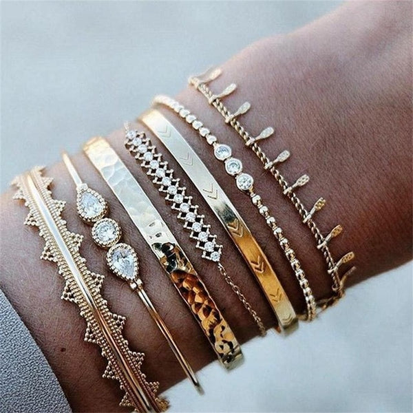 21 Style Women Fashion  Bracelet Set