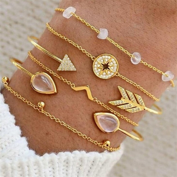 NEW 30 Style Bracelet Women Charm Party Wedding Jewelry Accessories