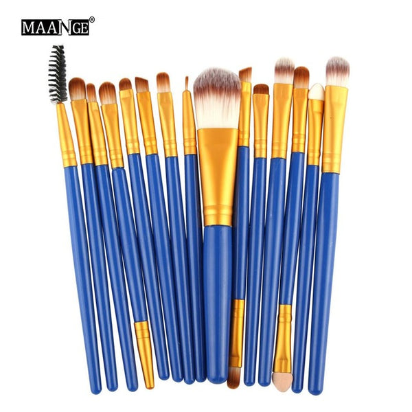 NEW 4-15pcs Makeup Brushes Tool Set