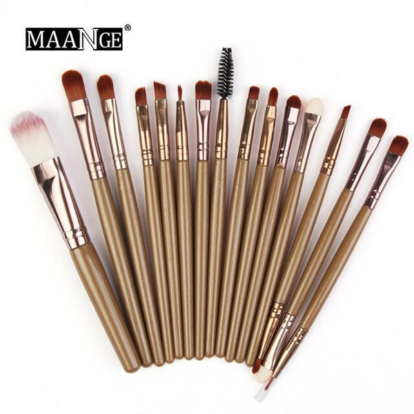 NEW 4-15pcs Makeup Brushes Tool Set
