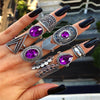 9 Pcs/set  Ring Jewelry Gift