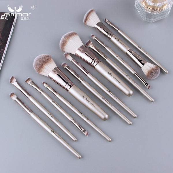 New Fashionable Brushes Contour Blush Makeup Professional Foundation Eyeshadow Eyebrow Powder Make Up Brush
