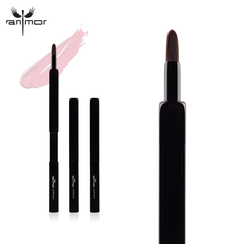 Lip Brushes Professional Makeup Brushes Portable Brushes for Lip Gross and Lip Stick Makeup