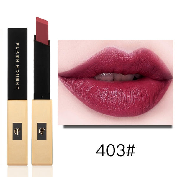Bullion Matte Lipstick for Lip Makeup Red Lipstick Waterproof