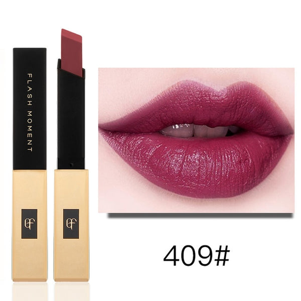 Bullion Matte Lipstick for Lip Makeup Red Lipstick Waterproof