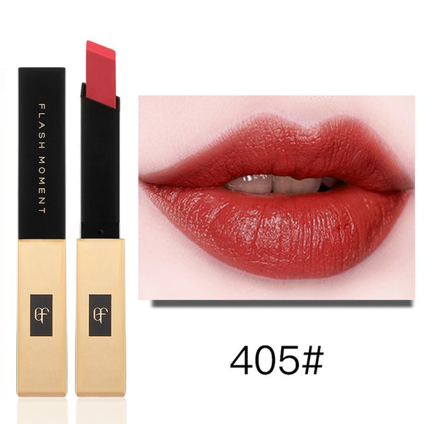 Bullion Matte Lipstick for Lip Makeup Red Lipstick Waterproof