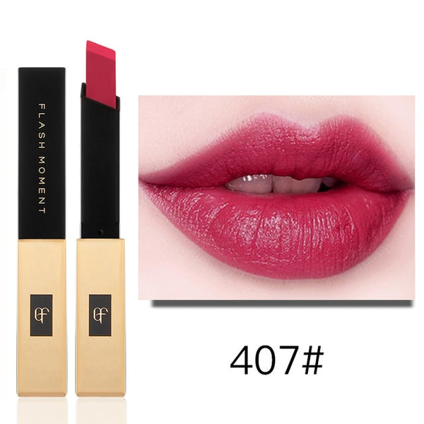 Bullion Matte Lipstick for Lip Makeup Red Lipstick Waterproof