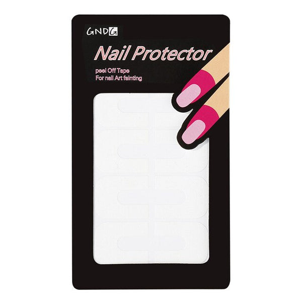 ELECOOL 10 pièces créatif u-forme anti-déversement vernis à ongles protecteur autocollants support outil Durable manucure outil doigt couverture