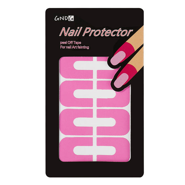ELECOOL 10 pièces créatif u-forme anti-déversement vernis à ongles protecteur autocollants support outil Durable manucure outil doigt couverture