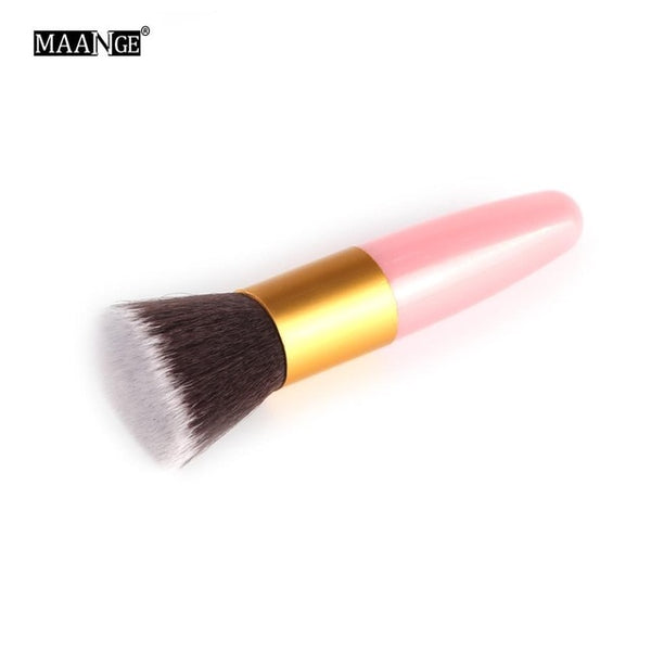 Easily Makeup 1Pcs Soft Foundation Powder Blush Makeup Brushes