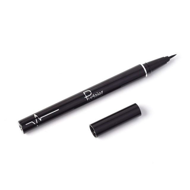 Eyeliner Pencil Waterproof Quick Dry Long Lasting Smooth Black Eyeliner