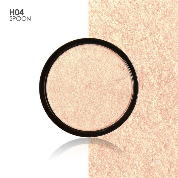 FOCALLURE Big 8 Colors DIY Design Face Bronzer Pressed Blush Paltter with Highlither Face Powder Brighten Cosmetics