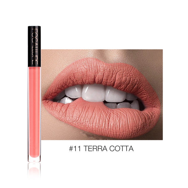 NEW Liquid Lipstick Makeup Matte Lip Tint Sexy Pigment Waterproof Tint Nude Gloss Kiss-proof Make up