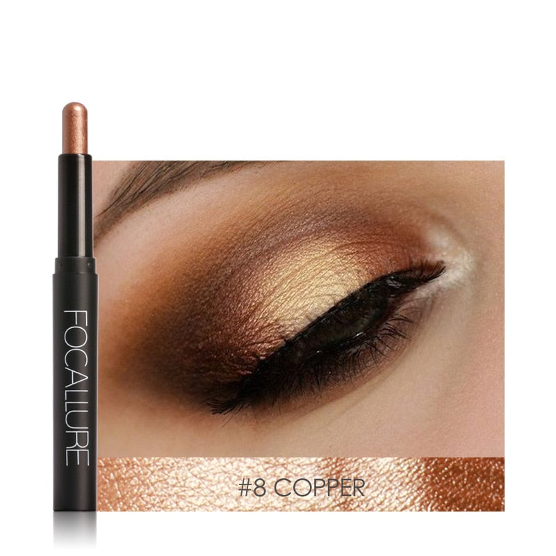 TOP Glitter Shades Eye shadow Pencil High Pigment Cosmetic Professional Make up
