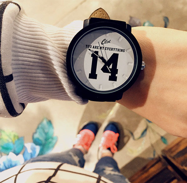 Fashion Hot Selling Superior  Watch with Number 13 and 14